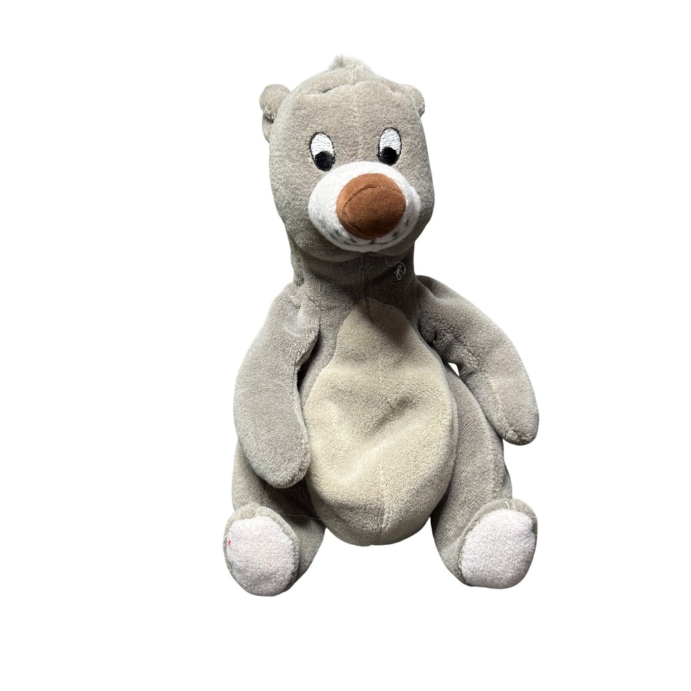 Disney Baloo‎ Plush Jungle Book Beanbag Stuffed Animal Toy Collectible